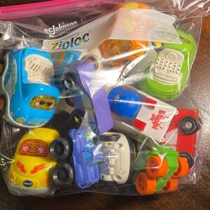 Baby Toddler toy set goodie bag VTech Go! Go! Smart Wheels included in bag etc